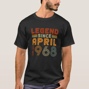1968年4月以来の伝説男性女性54位のヴィンテージ Tシャツ