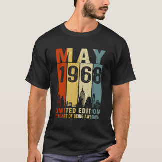 1968年5月55歳素晴らし Tシャツ