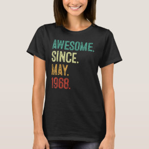 1968年5素晴らし月55誕生日以来55歳 Tシャツ
