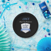 1968年50年賞生まれ贈り物の彼または彼女のカスタム ペーパープレート (パーティー)