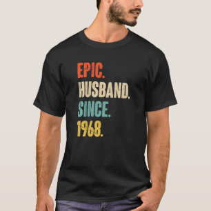 1968年54周年結婚以来の叙事詩の夫 Tシャツ