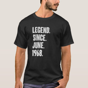 1968年6月以来54歳54誕生日伝説 Tシャツ
