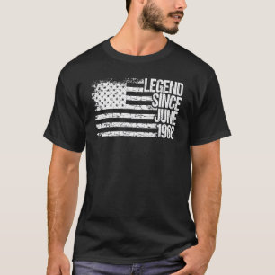 1968年6月54誕生日以来54歳の伝説 Tシャツ