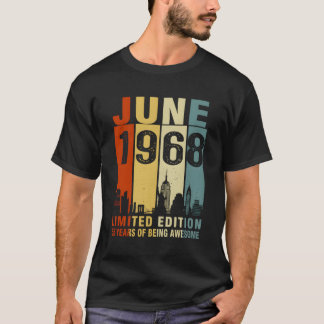 1968年6月55歳素晴らし Tシャツ