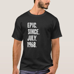 1968年7月以来54歳54誕生日叙事詩 Tシャツ