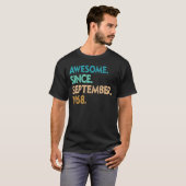 1968年9月素晴らし54日3歳 Tシャツ (正面フル)