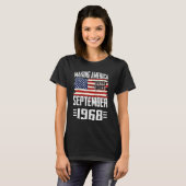 1968年9素晴らし月以来のアメリカのハッピービ Tシャツ (正面フル)