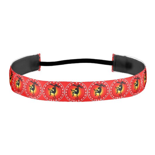 1968年 アスレチックヘッドバンド (正面)