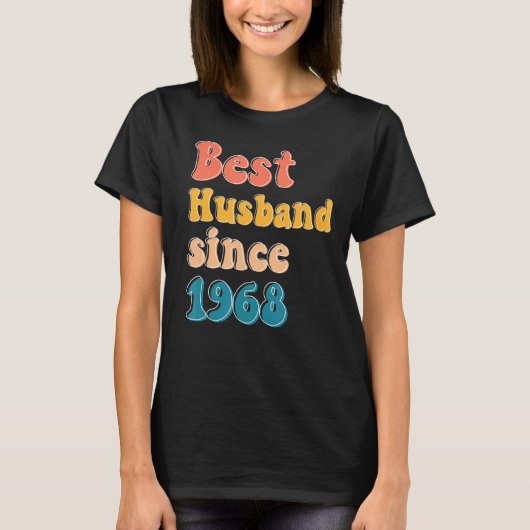1968最高の年の男結婚性の夫は Tシャツ (正面)