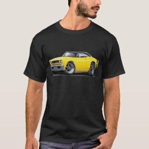 1968極度の蜂の黄色黒い上 Tシャツ