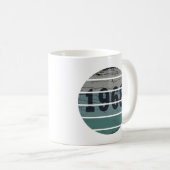 1968生まれ年のヴィンテージ誕生日ギフト コーヒーマグカップ (正面右)