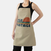1968生まれ年のヴィンテージ誕生日 エプロン (インサイチュ)
