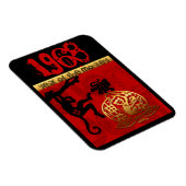 1968生まれ年猿占中国の術 マグネット (右側)