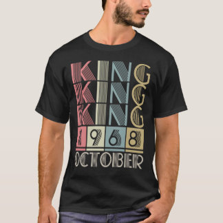 1968生まれ年10月の国王 Tシャツ