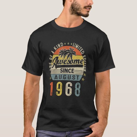 1968素晴らし年からヴィンテージ54誕生日私 Tシャツ (正面)