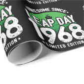 1968素晴らし年閏年日以後2月29誕生日 ラッピングペーパー (ロールコーナー)