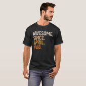 1968素晴らし年4月以来54番目の誕生日ギフト54年 Tシャツ (正面フル)