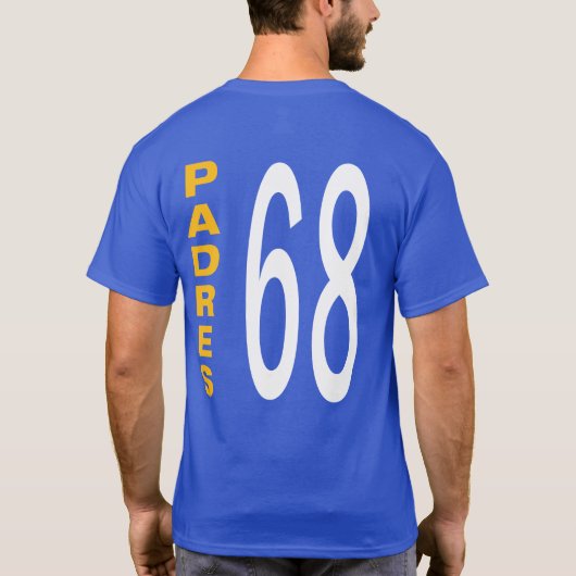 1968青いSerra Padre Tシャツ (裏面)