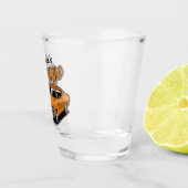 1968 パーソナライズされた 396クラシックマッスルカーガレージ ショットグラス (右)