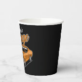 1968 パーソナライズされた 396クラシックマッスルカーガレージ 紙コップ (左)