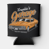 1968 パーソナライズされた 396クラシックマッスルカーガレージ 缶クーラー (正面)