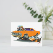 1968-69エルカミノオレンジトラック ポストカード (スタンド正面)