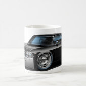 1968-69年のChevelleの黒い車 コーヒーマグカップ (中央)