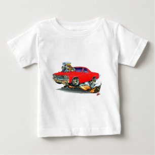 1968-69年のEl Caminoの赤のトラック ベビーTシャツ
