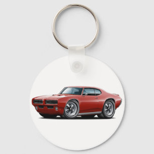 1968-69 GTOのあずき色車 キーホルダー