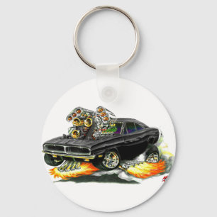 1968-70チャージャブラックカー キーホルダー