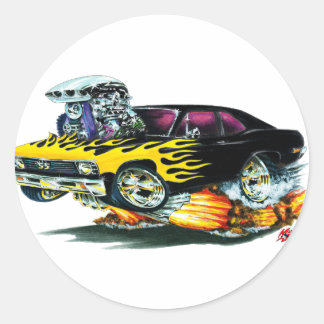 1968-70ノバブラックフレイズ ラウンドシール