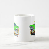 1968-71ごまかしの投げ矢のライム車 コーヒーマグカップ (中央)