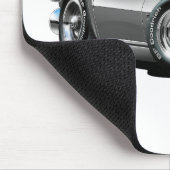 1968-72年のコルベットの銀製車 マウスパッド (コーナー)