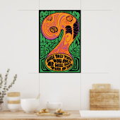 1968 Anti-Drug Propaganda Poster Will They Turn On ポスター (キッチン)