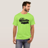 1968 Bullitt Charger RDR 838 Tシャツ (正面フル)