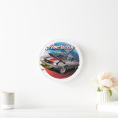 1968 Camaro SSクロック ラウンド壁時計 (ホーム)