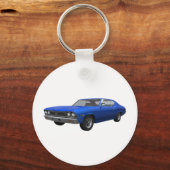 1968 Chevelle SS：青仕上げ キーホルダー (正面)