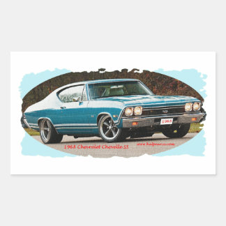 1968_Chevrolet_Chevelle_SS 長方形シール