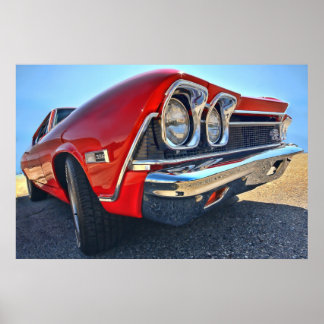 1968 Chevrolet Chevelle SS 396 ポスター