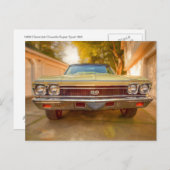1968 CHEVROLET CHEVELLE SS 396 ポストカード (正面/裏面)