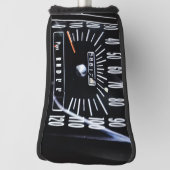 1968 Classic Car Speedometer ゴルフヘッドカバー (回転90)