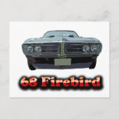 1968 Firebirdはがき ポストカード (正面)