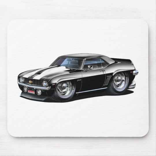 1969年のcamaro Ssの白黒車 マウスパッド Zazzle Co Jp