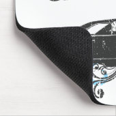 1969のごまかしのHemiの充電器 マウスパッド (コーナー)
