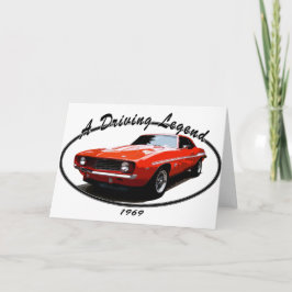 1969カマロイエンコオレンジ カード