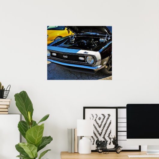 1969カマロSS ポスター (ホームオフィス)