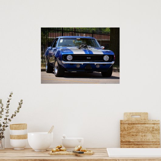 1969カマロSS ポスター (キッチン)