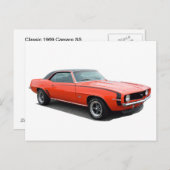 1969カマロSS ポストカード (正面/裏面)