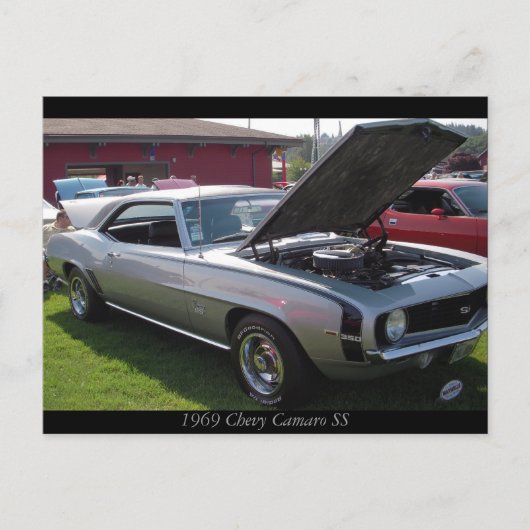 1969シェビーカマロSS ポストカード (正面)