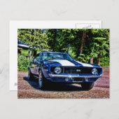 1969シボイすごいスポーツSSカマロ ポストカード (正面/裏面)
